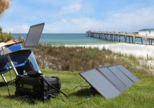 50W folding solar panels
