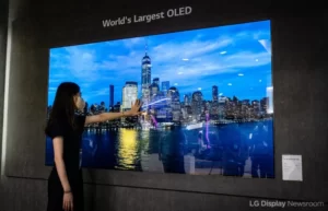 LG 97 inch OLED EX TV