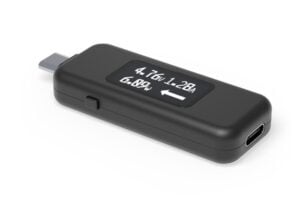 USB-C power charge monitor