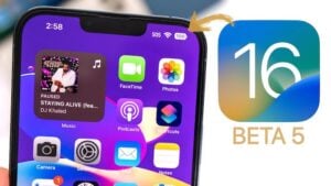 iOS 16 beta 5