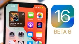 iOS 16 beta 6