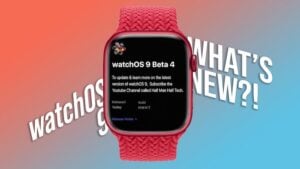 watchOS 9 beta 4