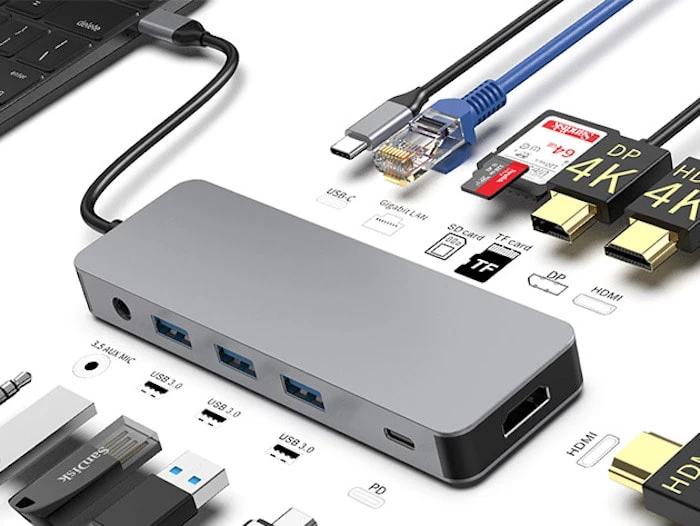 12-in-1 USB-C Hub