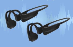 Bone conduction walkie talkie headphones