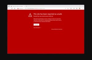 Microsoft Edge browser web protection