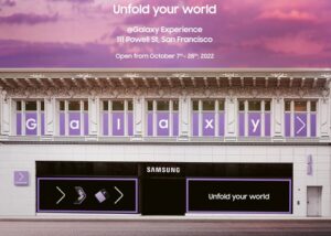 Samsung galaxy Experience