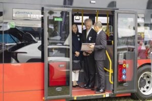 Toyota zero emission buses