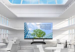 folding portable LED display