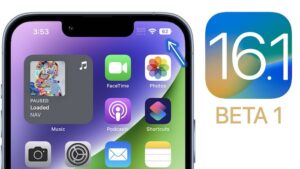 iOS 16.1 beta 1