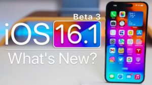 iOS 16.1 beta 3