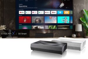 ultra short throw laser projector