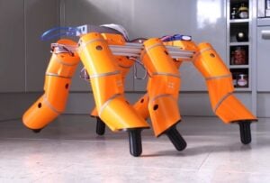 Arduino snake leg robot