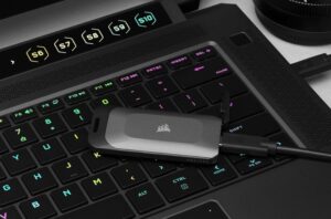 Corsair EX100U USB-C portable external SSD storage