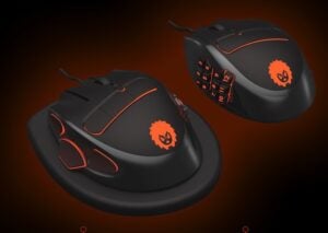 Hedgehog gaming mouse and controller