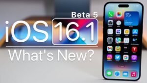 iOS 16.1 beta 5