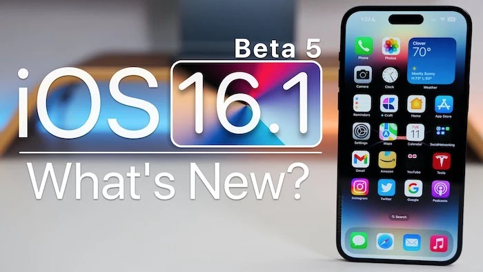 iOS 16.1 Beta 5