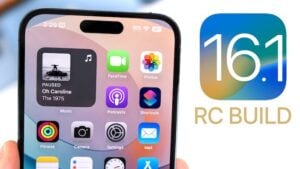iOS 16.1 Release Candidate
