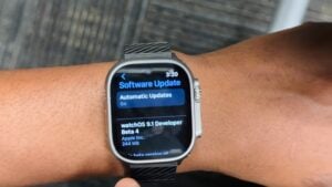 watchOS 9.1 beta 4