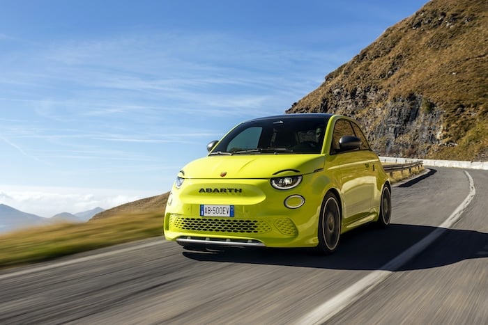 Abarth 500e electric vehicle