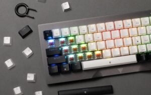 HERMES M4 hybrid wireless mechanical keyboard