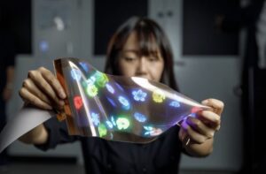 LG stretchable flexible screen