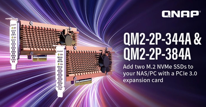 QNAP SSD Expansion cards