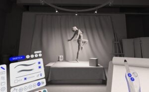 VR drawing
