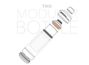 glass drinking bottle