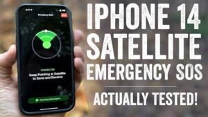 iPhone 14 Emergency SOS
