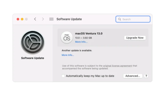 upgrade to macOS Ventura