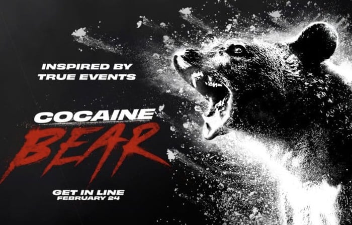 Cocaine Bear dark comedy horror film trailer - Geeky Gadgets