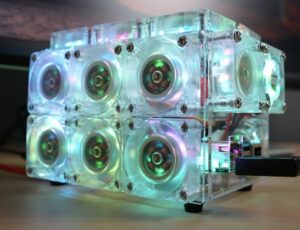 Raspberry Pi case from fans