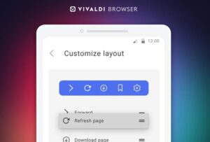 Vivaldi Android browser