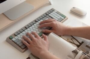 aluminium mechanical keyboard