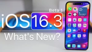iOS 16.3 beta 1