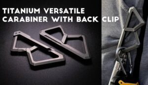 Kootenay Titanium dual zone carabiner