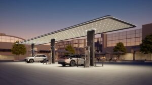 Mercedes Benz EV charging