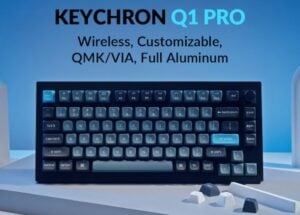New Keychron Q1 Pro wireless mechanical keyboard