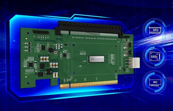 PCIe 5 CXL 2 Retimer