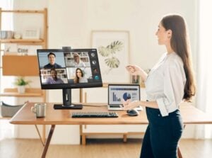 ViewSonic Webcam docking monitors