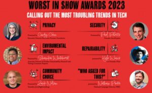 iFixit Worst in Show Awards CES 2023