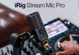 iRig Stream Mic Pro 24-bit condenser microphone