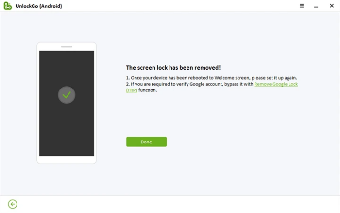 Unlock Samsung forgot password