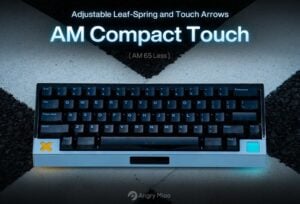 Angry Miao AM Compact Touch mechanical keyboard