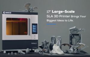 Emake3D Galaxy 1 large-scale resin SLA 3D printer