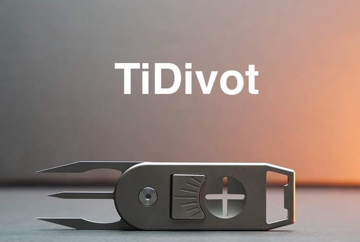 Div0t TiDivot Titanium golf divot and ball mark multitool - Geeky Gadgets