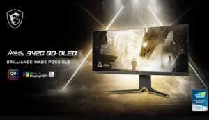 MSI OLED gaming monitor