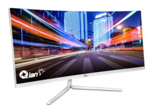 curved office monitor