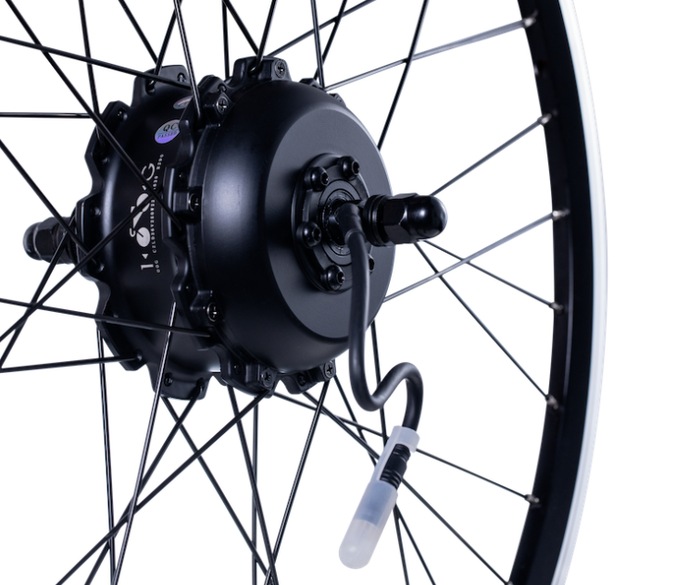 Electric bike wheel conversion kit Geeky Gadgets