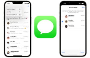 recover deleted messages iPhone